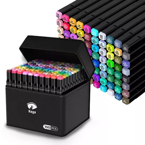 Miniatura 2 de 80 Plumones Doble Punta